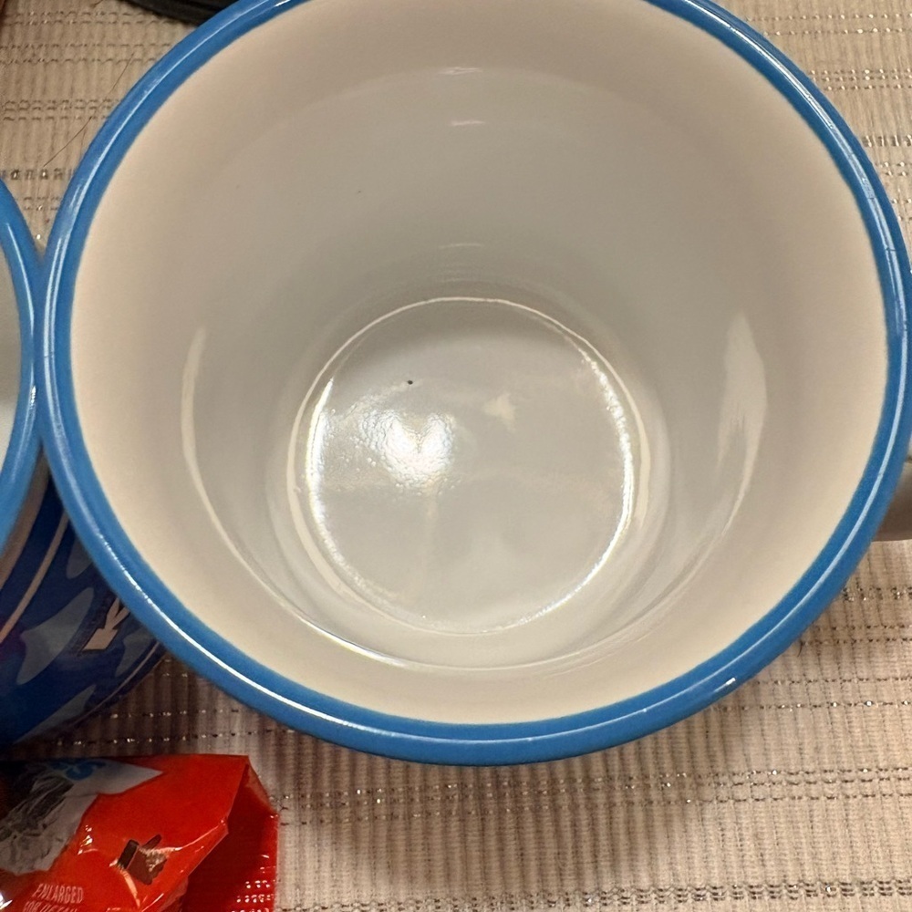 Hershey's Kisses Blue Mugs NWOT - Picture 2 of 8